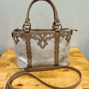 Trinity Ranch Hair on Cowhide  Handbag NWOT